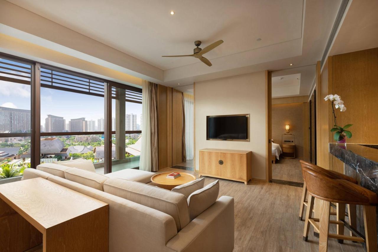 Mangrove Tree Resort World Sanya Bay King Palm Tower Dış mekan fotoğraf